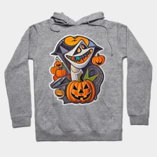 Crazy halloween toilet Hoodie